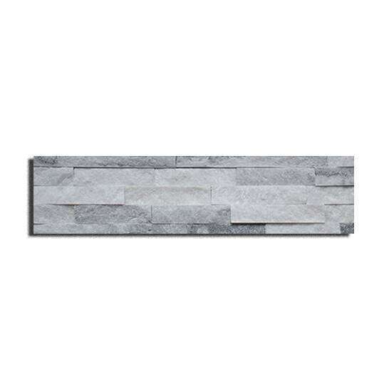 Ledge Stone Grey White 15x60cm