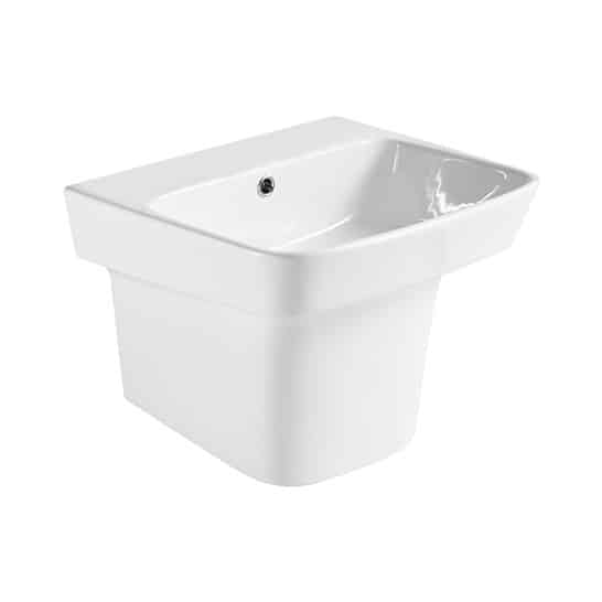 Cool Lavatory with Half Pedestal 1-pc  Emerald