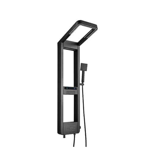 Cool Shower Set Black (KM-8115)