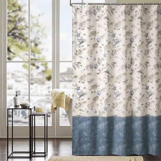 Shower Curtain Anemone - Stylish Bathroom Decor - Image 2